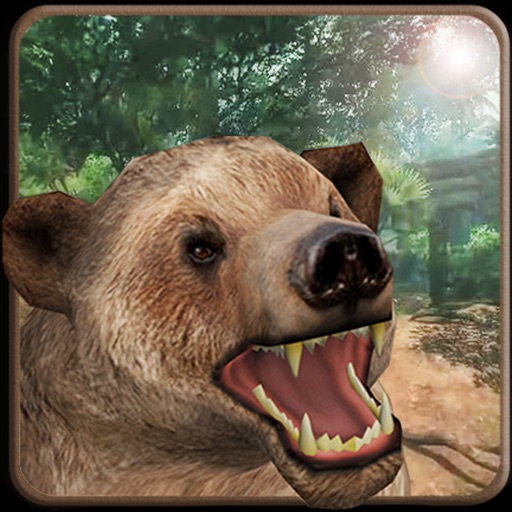 Wild Angry Animal Bear Simulator 3D icon