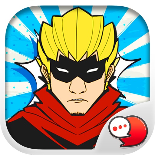 Heroes Pop Art Stickers for iMessage