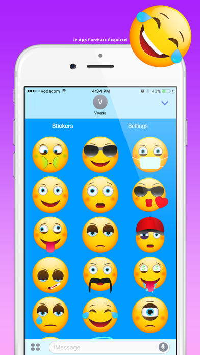 Modern Emoji Stickers for Texting screenshot 3