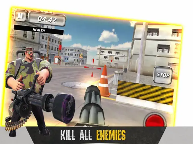 Assassin Shooter Gunership 2, game for IOS