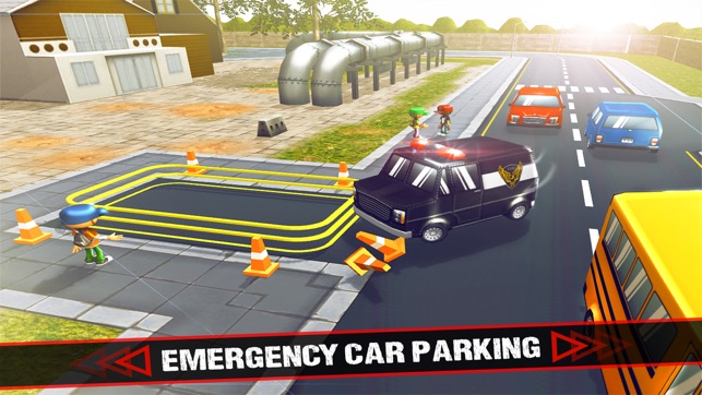 Emergency Parking - Ambulance, Firetruck, Car(圖1)-速報App