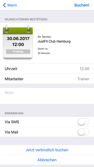 JustFit Club Hamburg(圖5)-速報App