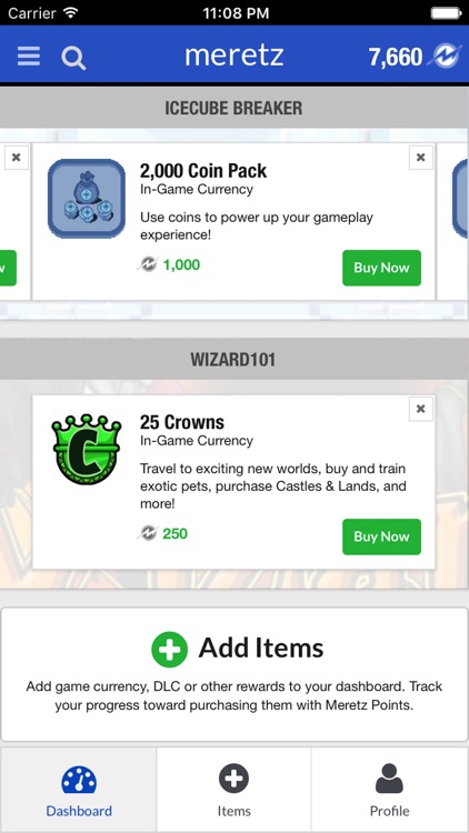 Meretz: Earn Loot w/Every Step