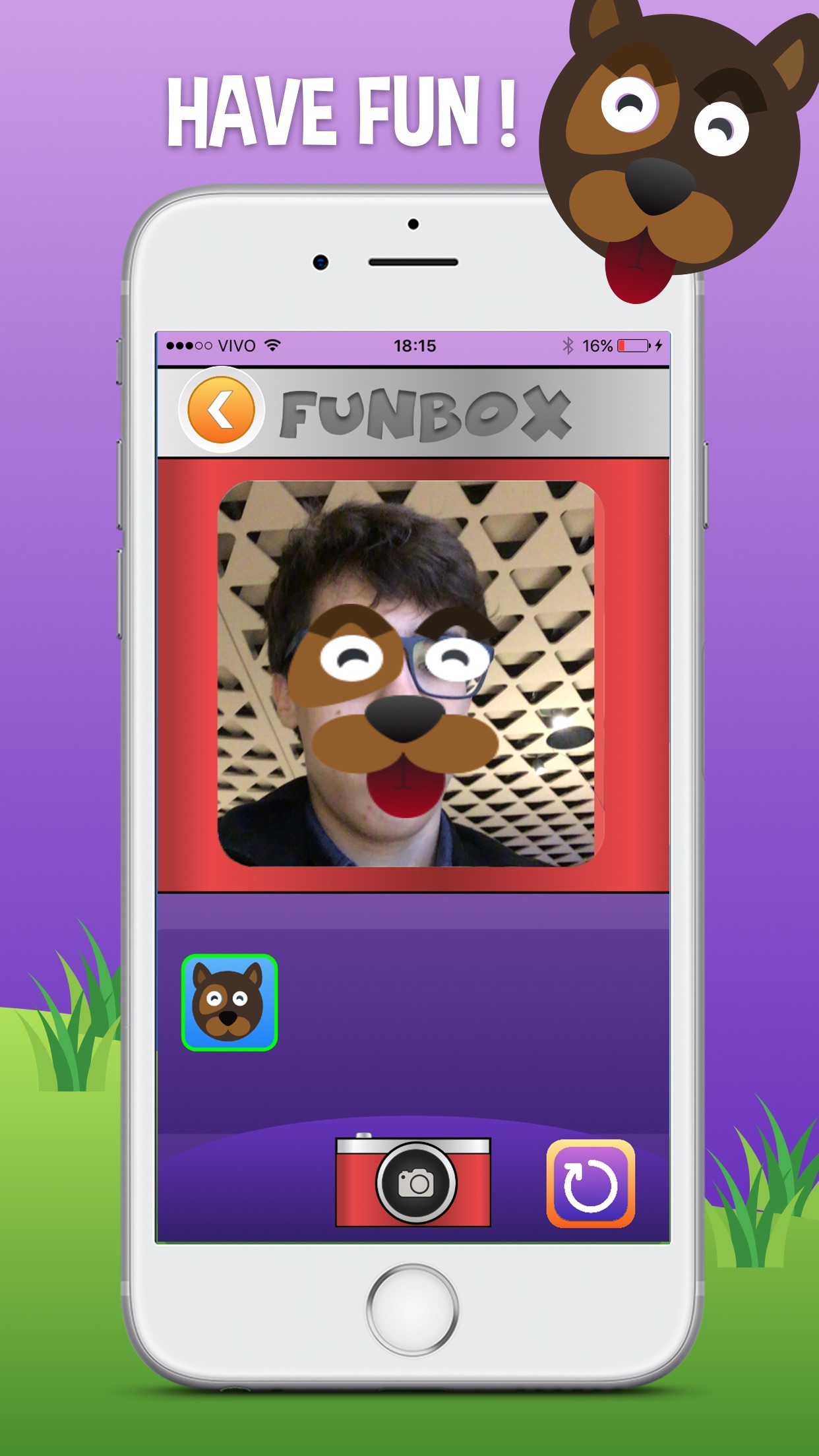 Screenshot do app FunBox
