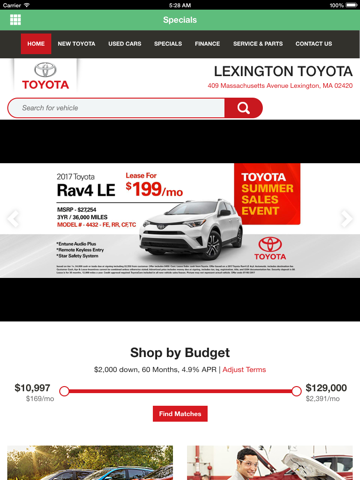 Lexington Toyota screenshot 3