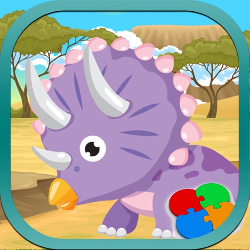 Jurassic Jigsaw puzzle Dinosaur Game iOS App