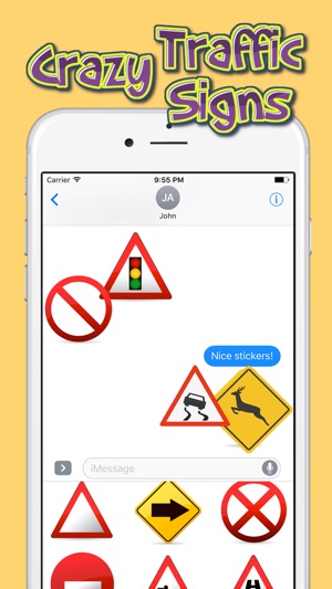 Crazy Traffic Signs – Stickers Pack(圖3)-速報App