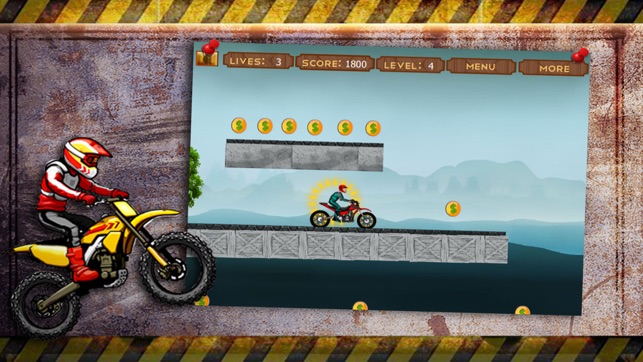 Mad Moto Hill Race(圖2)-速報App