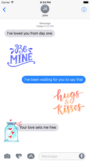 Watercolor Love, Gifts & Quotes Stickers(圖4)-速報App