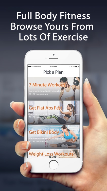 7 Minute Workout - Free Hand Workout Challenge