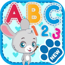 Cute Animal For Learning to Write The Alphabet