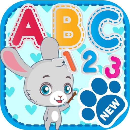 Cute Animal For Learning to Write The Alphabet