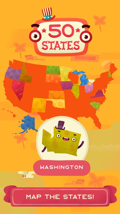 50 States - Top Education & Learning Stack Games screenshot-0