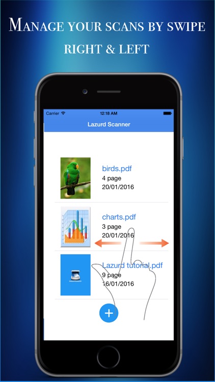 Lazurd - PDF Scanner | Document Scanner Pro screenshot-4