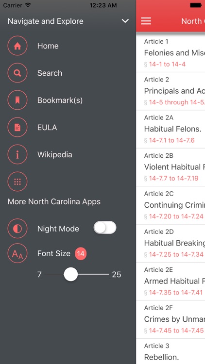 NC Criminal Law screenshot-4