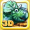 Icon Dinosaurs walking with fun 3D puzzle game in HD