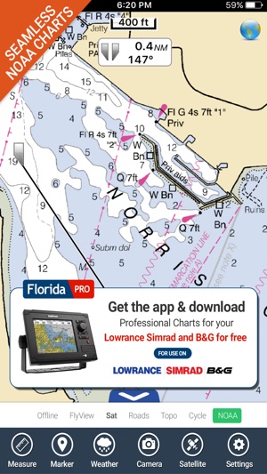 Florida Professional Chart GPS Lowrance Simrad B&G(圖1)-速報App