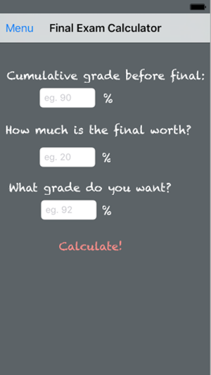 Finals Calculator 2017(圖3)-速報App