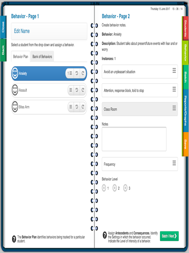 ABA Data NotePad - Behaviors(圖5)-速報App