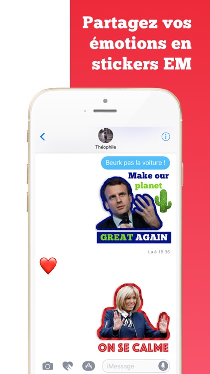 Macron Président 2017-2022 Stickers autocollants
