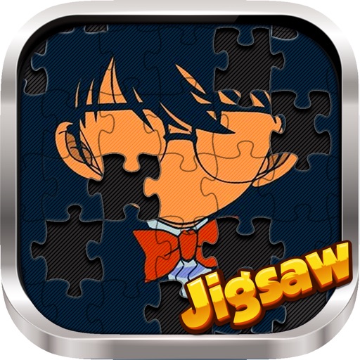 Manga & Anime Jigsaw Photo Hd "for Conan Cartoon " Icon