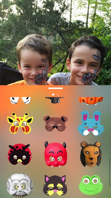 Animal Masks in your photos