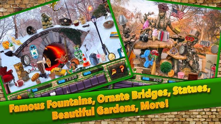 Hidden Objects Central Park New York City Gardens screenshot-3