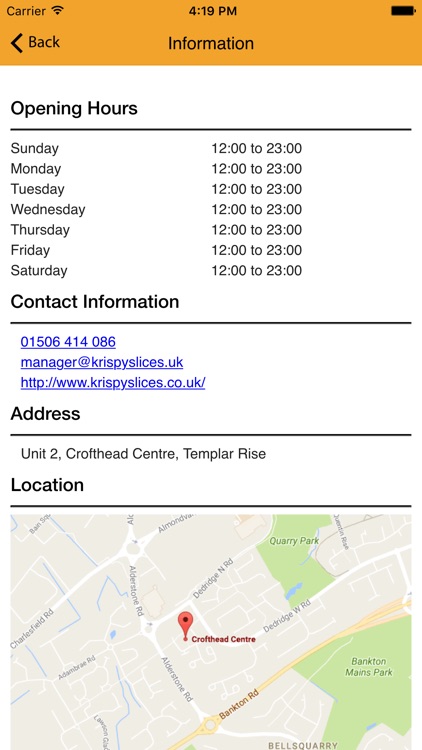 Krispy Slices Livingston