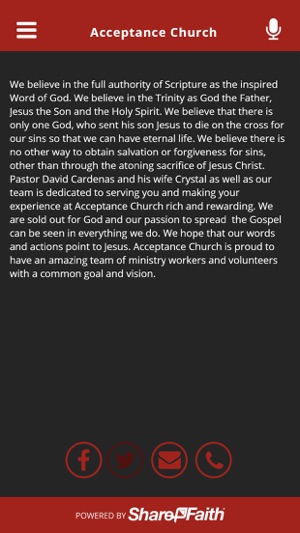 Acceptance Church(圖1)-速報App