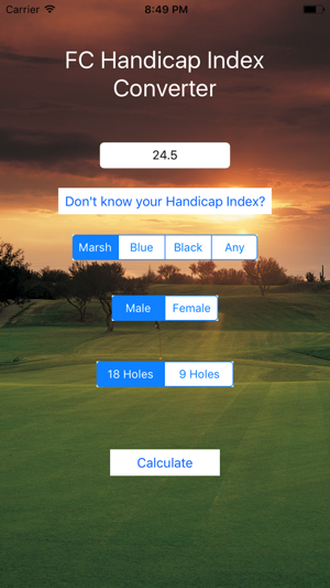 FC Golf Handicap(圖1)-速報App