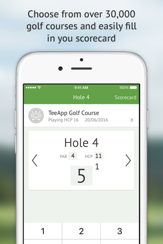 TeeApp - Golf Community, Scorecard and Stats screenshot 2