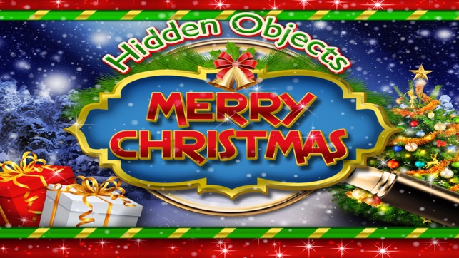 Hidden Objects Merry Christmas Winter Ob