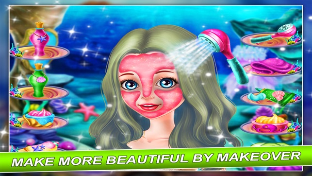 Mermaid Princess - Makeup Salon Game(圖1)-速報App