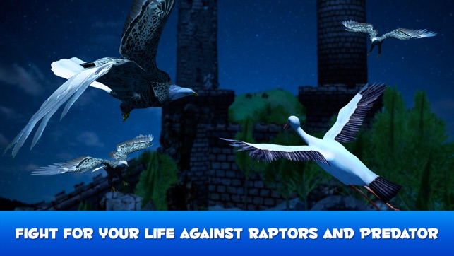 Flying Stork Simulator: Bird Life 3D(圖2)-速報App