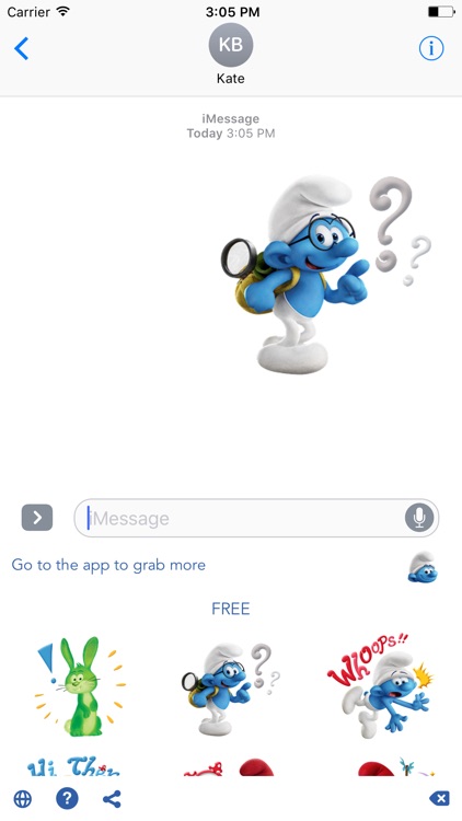 Smurfs: The Lost Village Stickers App screenshot-3