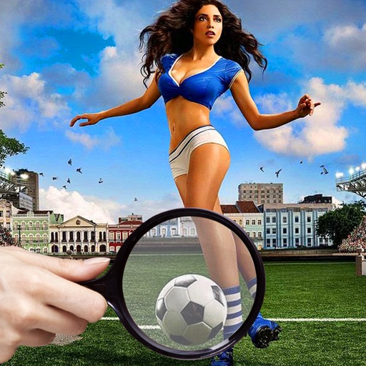 Trouver & Place Différences Football Football Star