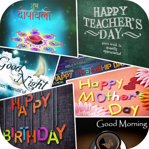 All Wishes & Greetings Images iOS App