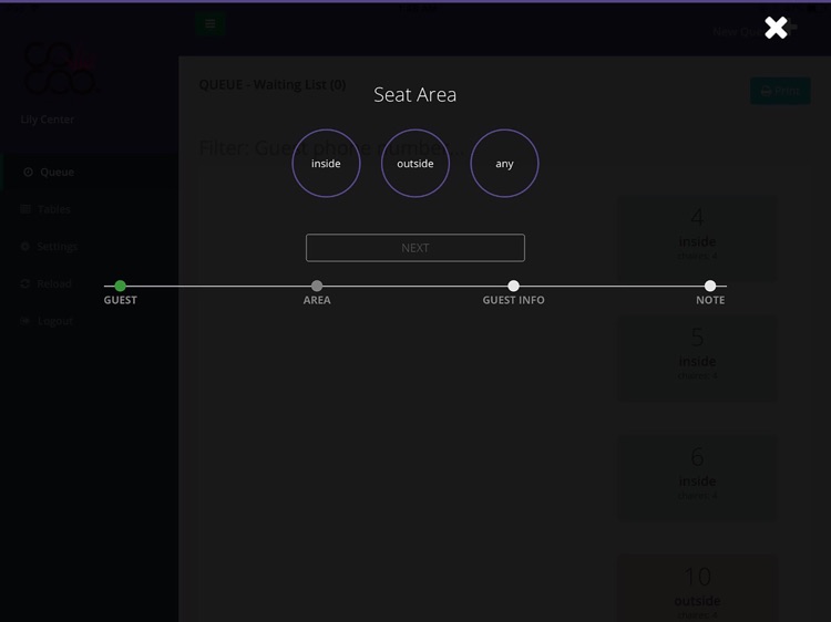 ReQueue Host - For Restaurant Managemen by Yousef Bunashi