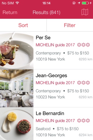 Michelin Guide US screenshot 4