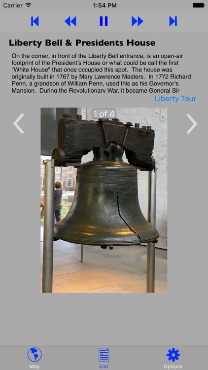 Philadelphia History GPS Audio SelfTour