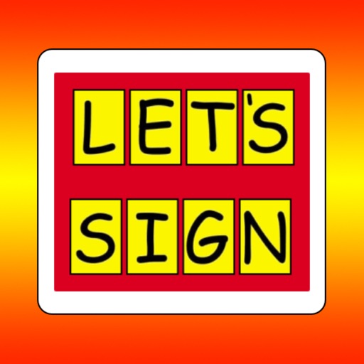 Let's Sign - In Case of Emergency Icon