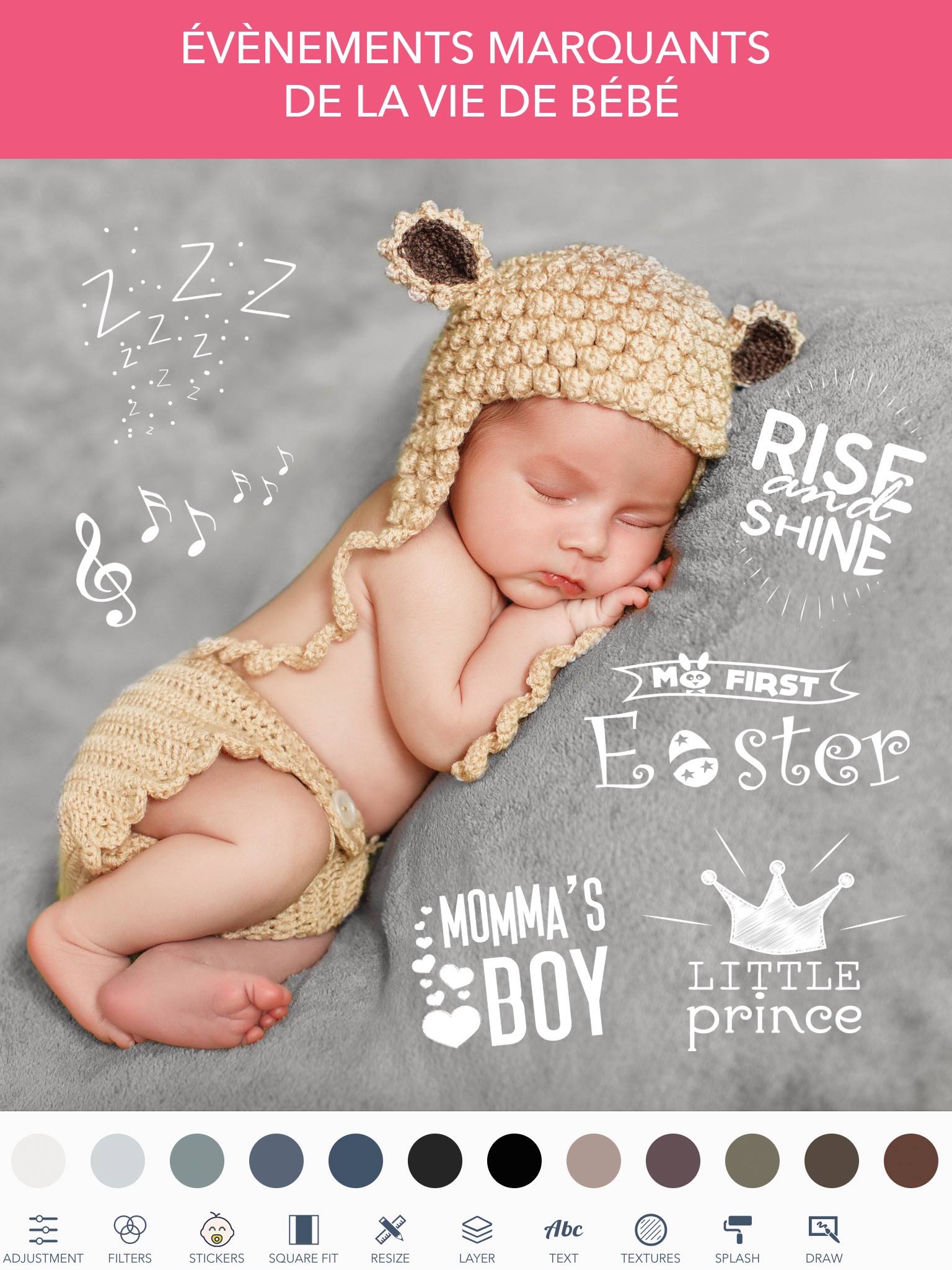 Baby PicPoc - Pregnancy & Baby Milestone Photos screenshot 3