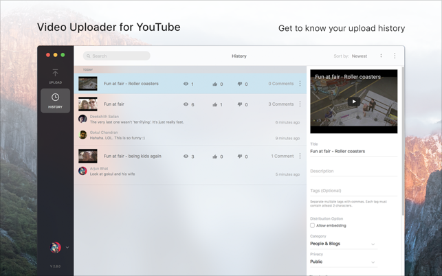 ‎Video Uploader for YouTube Screenshot