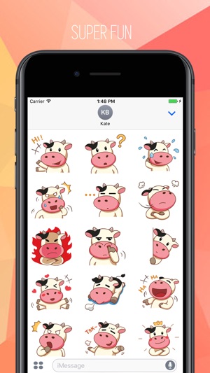 Little Cow! Stickers(圖1)-速報App