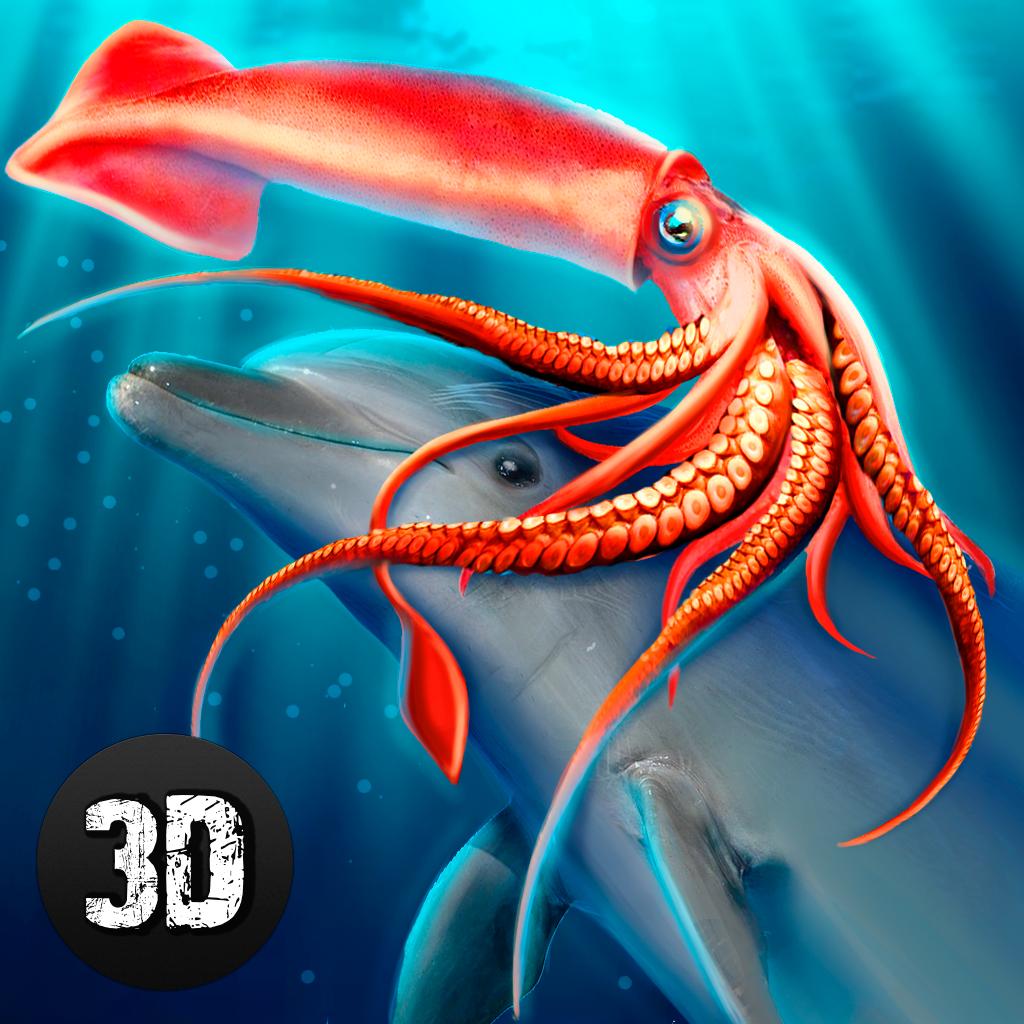 Get Squid Survival Simulator: Sea Animal Life 3D for iOS, iPhone, iPad Aso Report