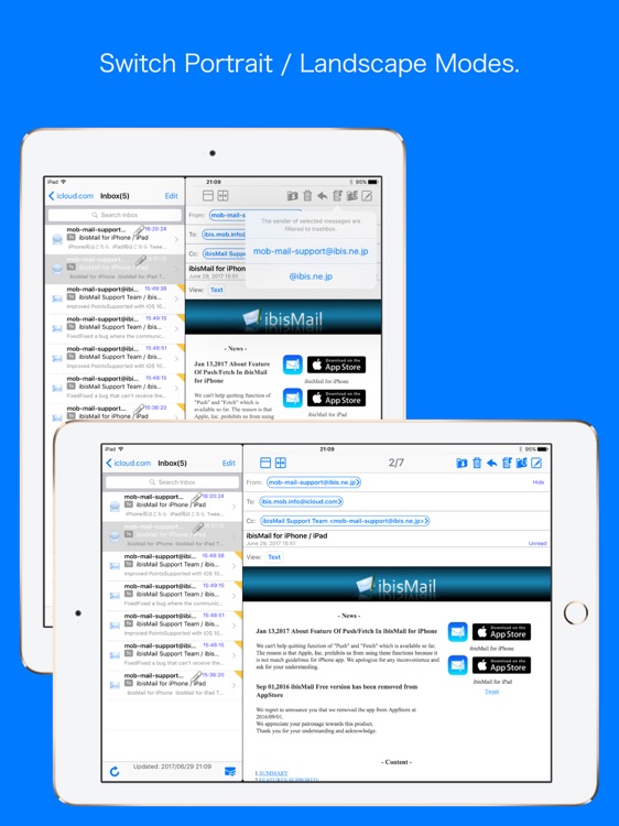 ibisMail for iPad - Filtering Mail screenshot-4