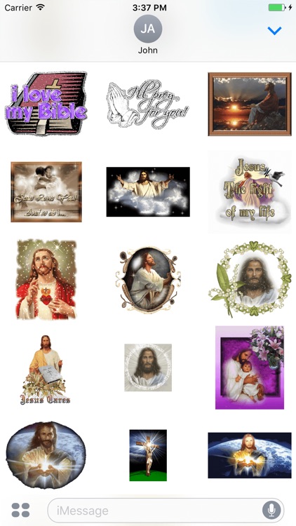 Animated Jesus Christ GIF Stickers