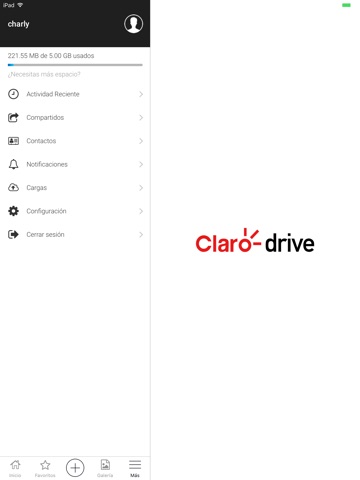 Claro drive screenshot 3