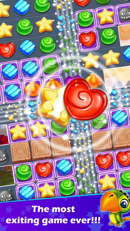 Candy Gems: Match 3 Popular Free Games For Free