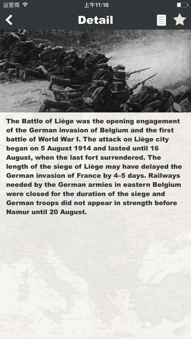 WWI timeline - WWI history screenshot 2